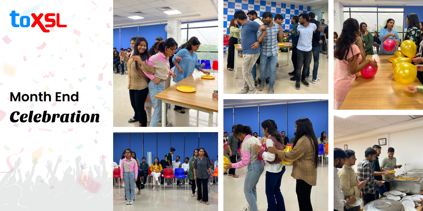 Celebrating Teamwork: A Blissful Month-End Party at ToXSL Technologies