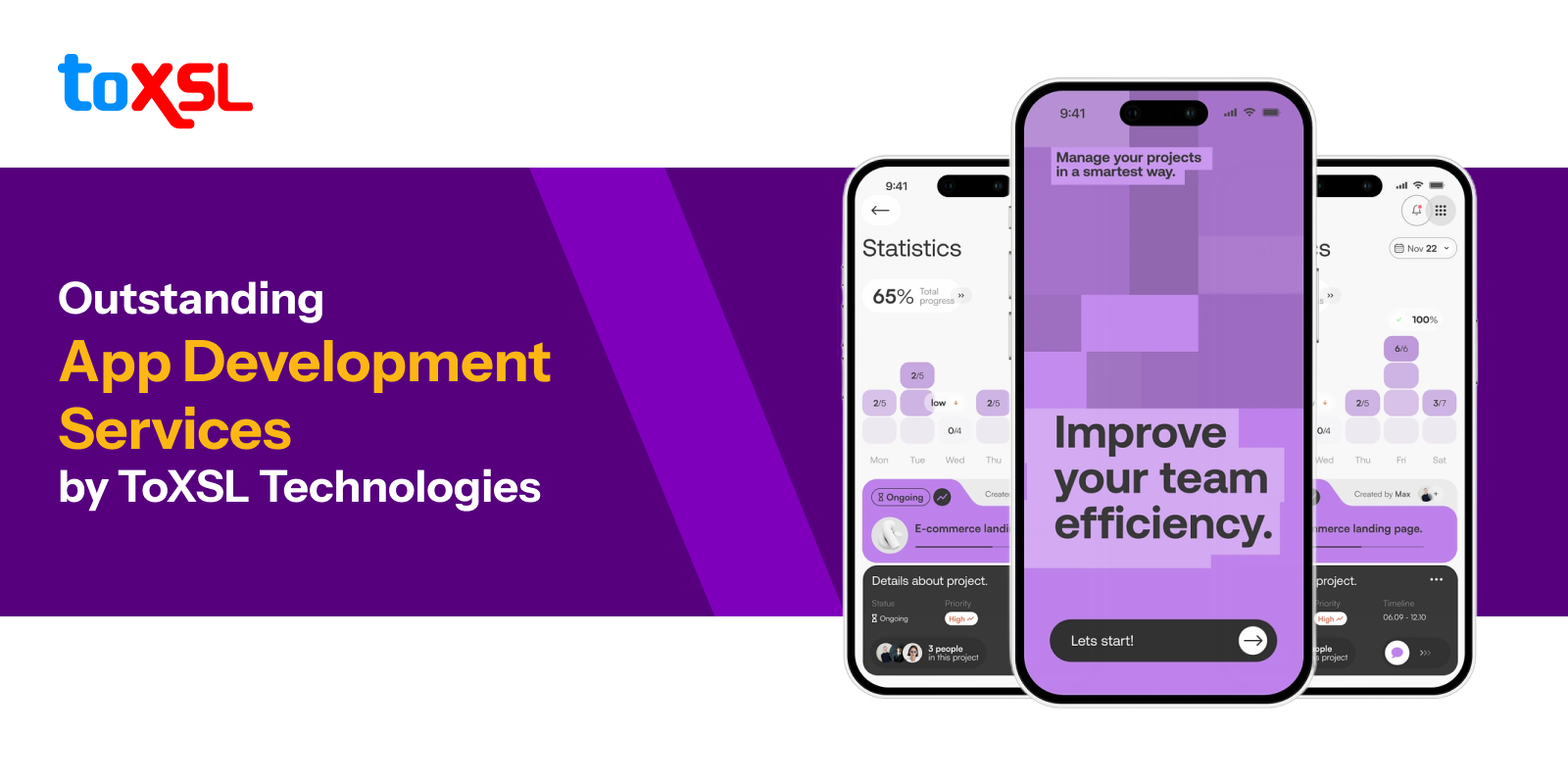 Outstanding App Development Services By ToXSL Technologies