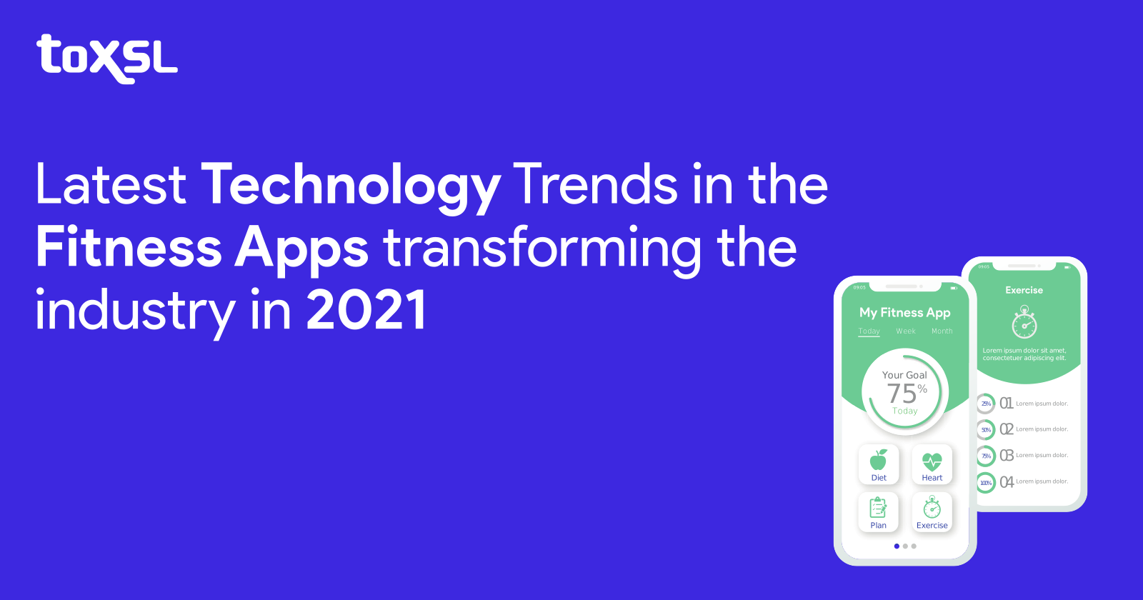 Latest Technology Trends in the Fitness Apps Transforming the Industry in 2021