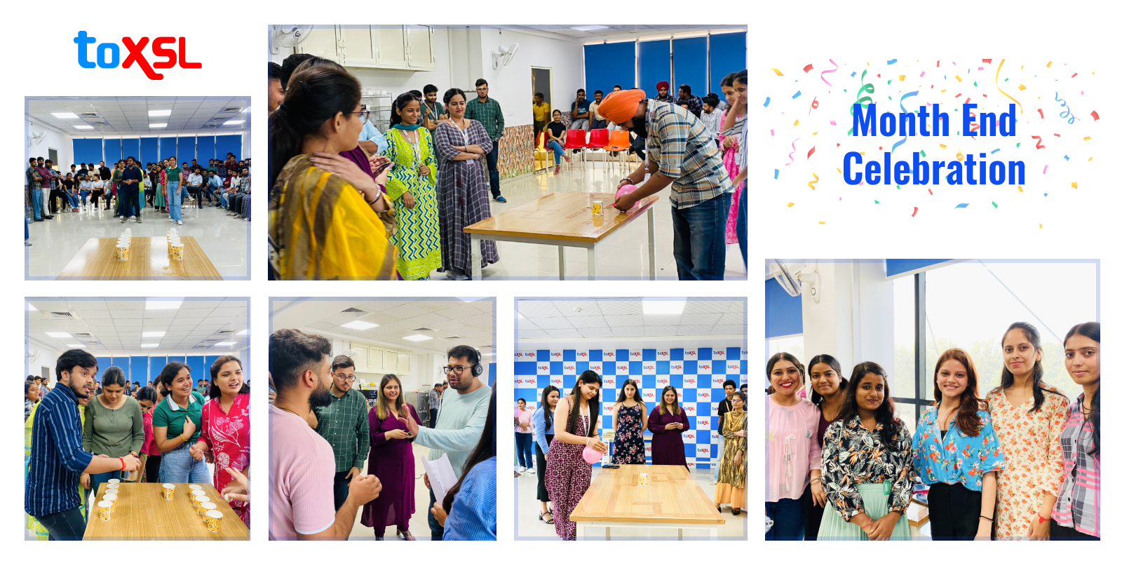 ​Together We Thrive: A Month-End Celebration of Teamwork at ToXSL Technologies