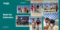 Employee Engagement at Its Best: ToXSL Technologies' Month-End Celebrations