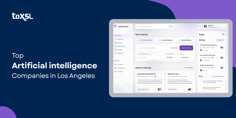 Top Artificial intelligence Companies in Los Angeles
