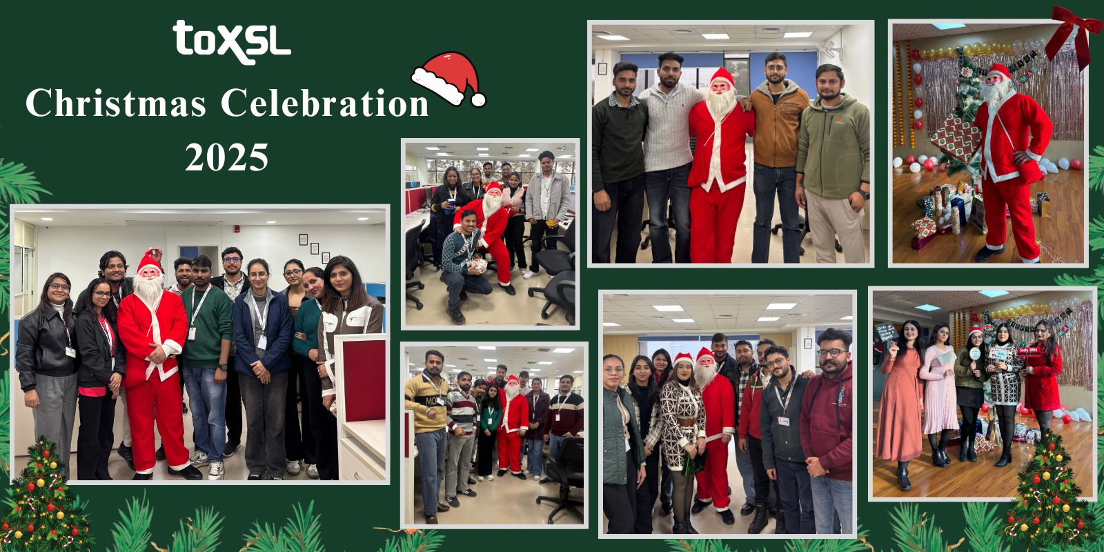 Lighting Up the Season: Christmas Celebrations at ToXSL Technologies