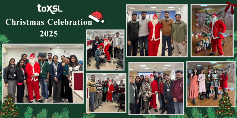 Lighting Up the Season: Christmas Celebrations at ToXSL Technologies
