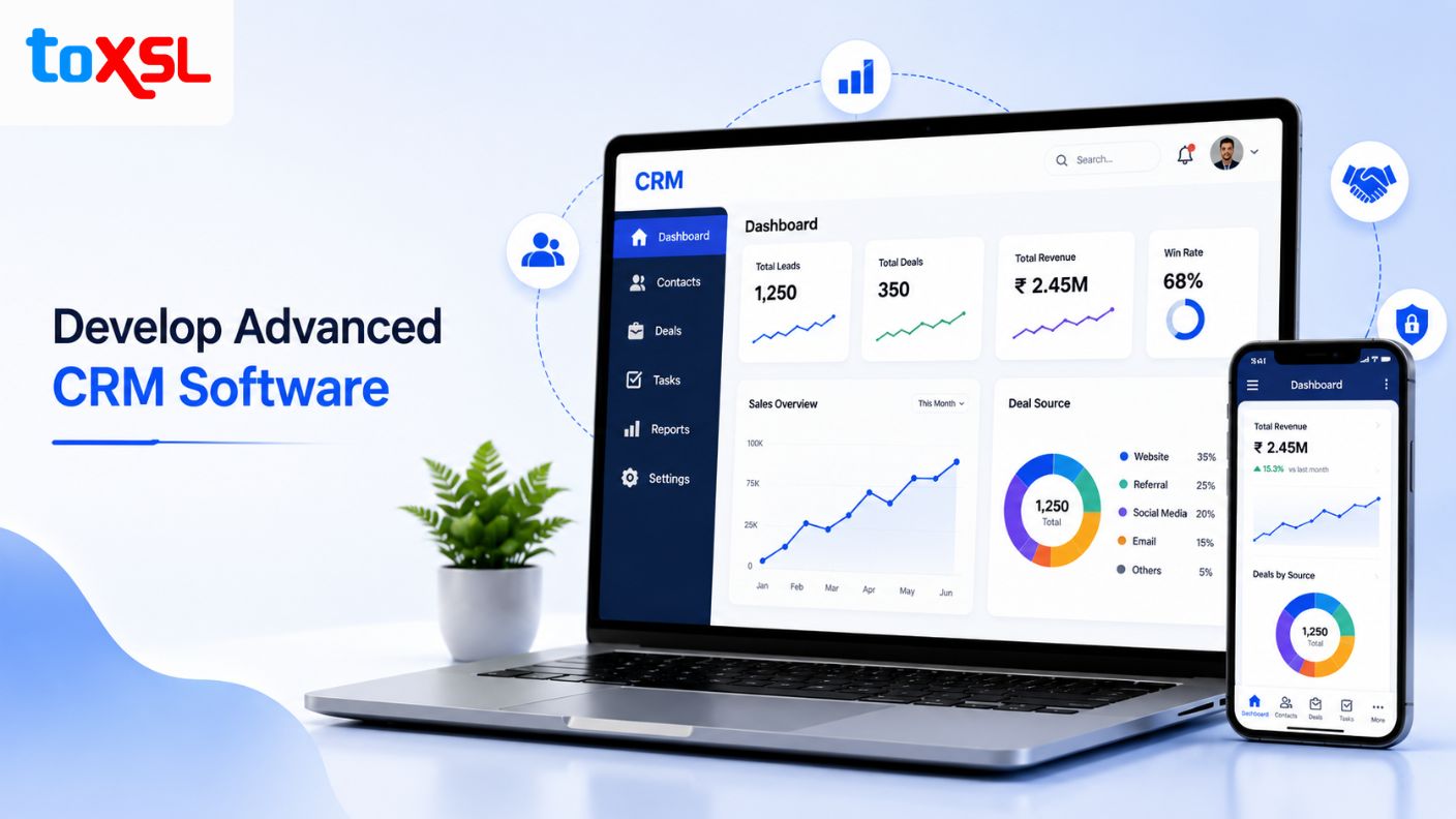 How to Develop Advanced CRM Software Like HubSpot for Modern Businesses?