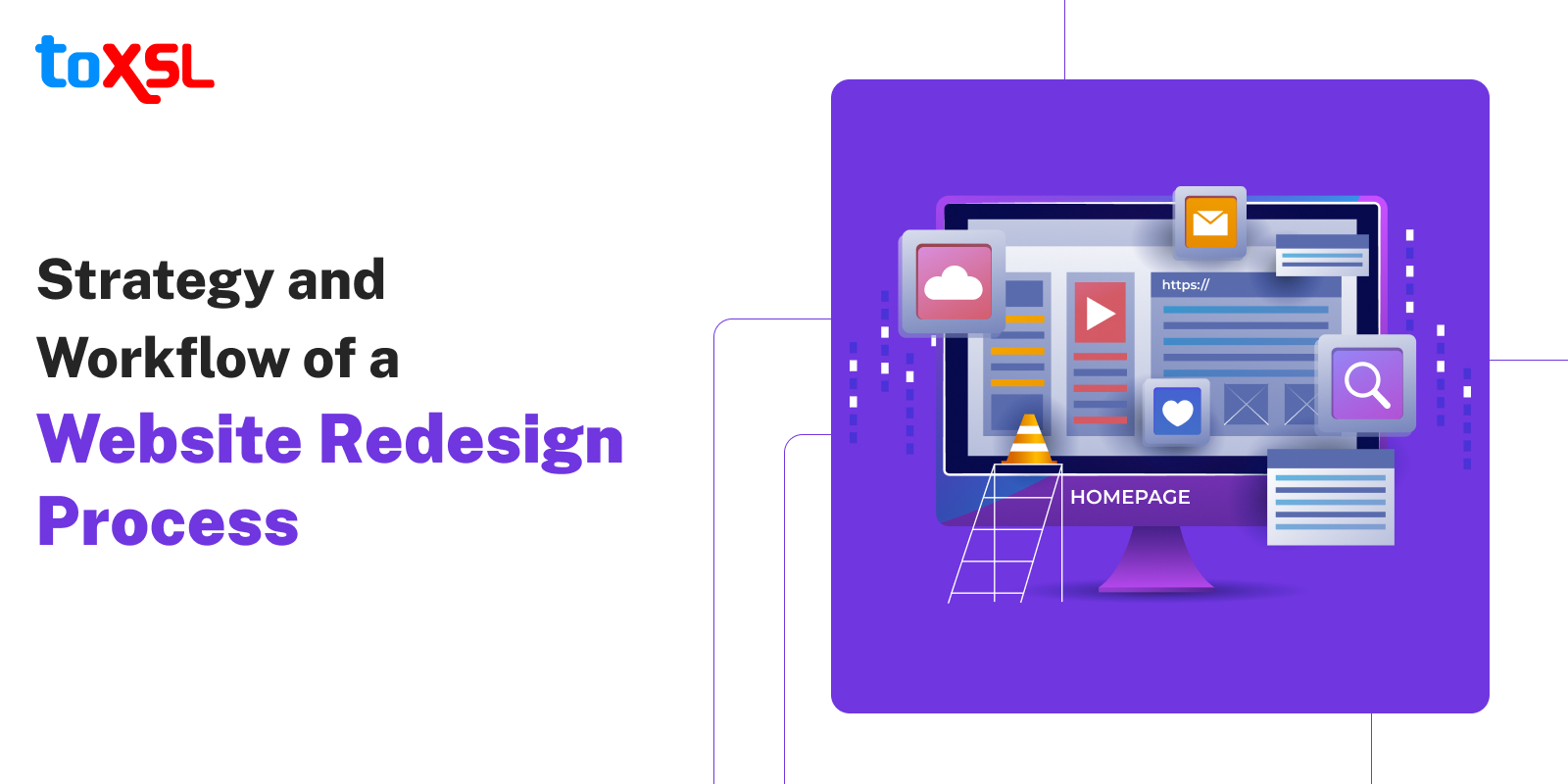 Strategy and Workflow of a Website Redesign Process