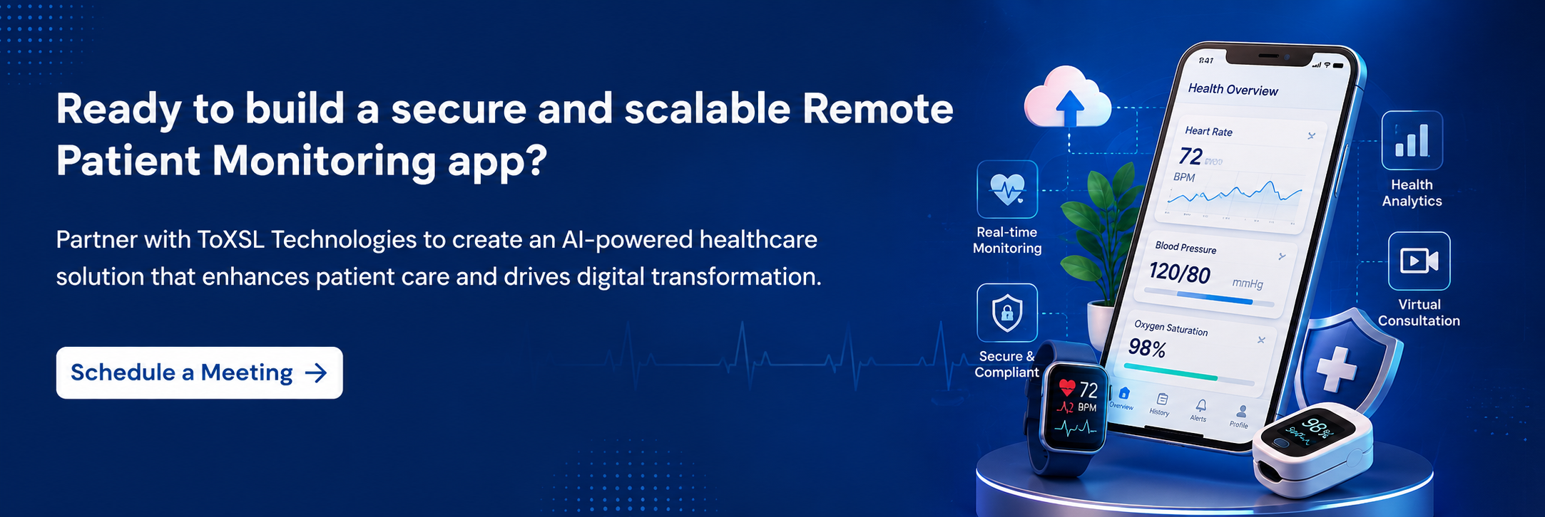 Remote Patient Monitoring App Development CTA
