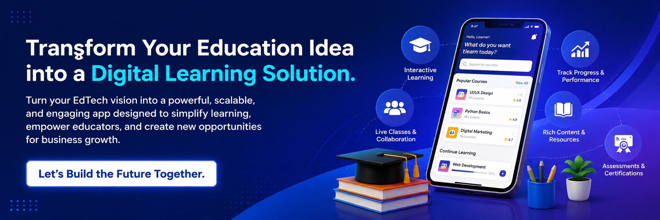 EdTech App Development CTA