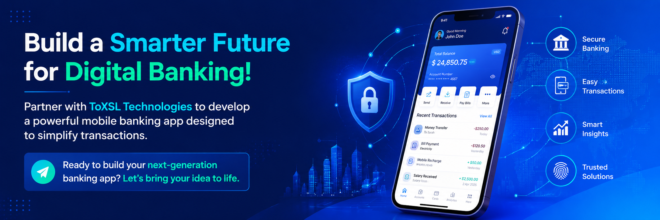 Mobile Banking App Development CTA