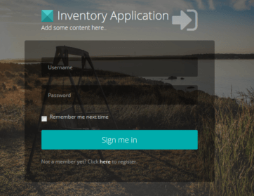Inventory Application