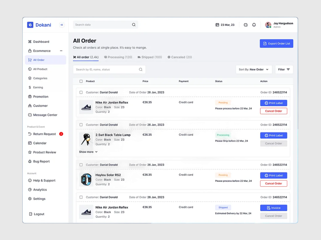 Admin Panel Image